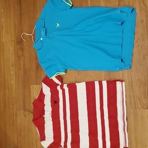 Mens XS polo style shirts